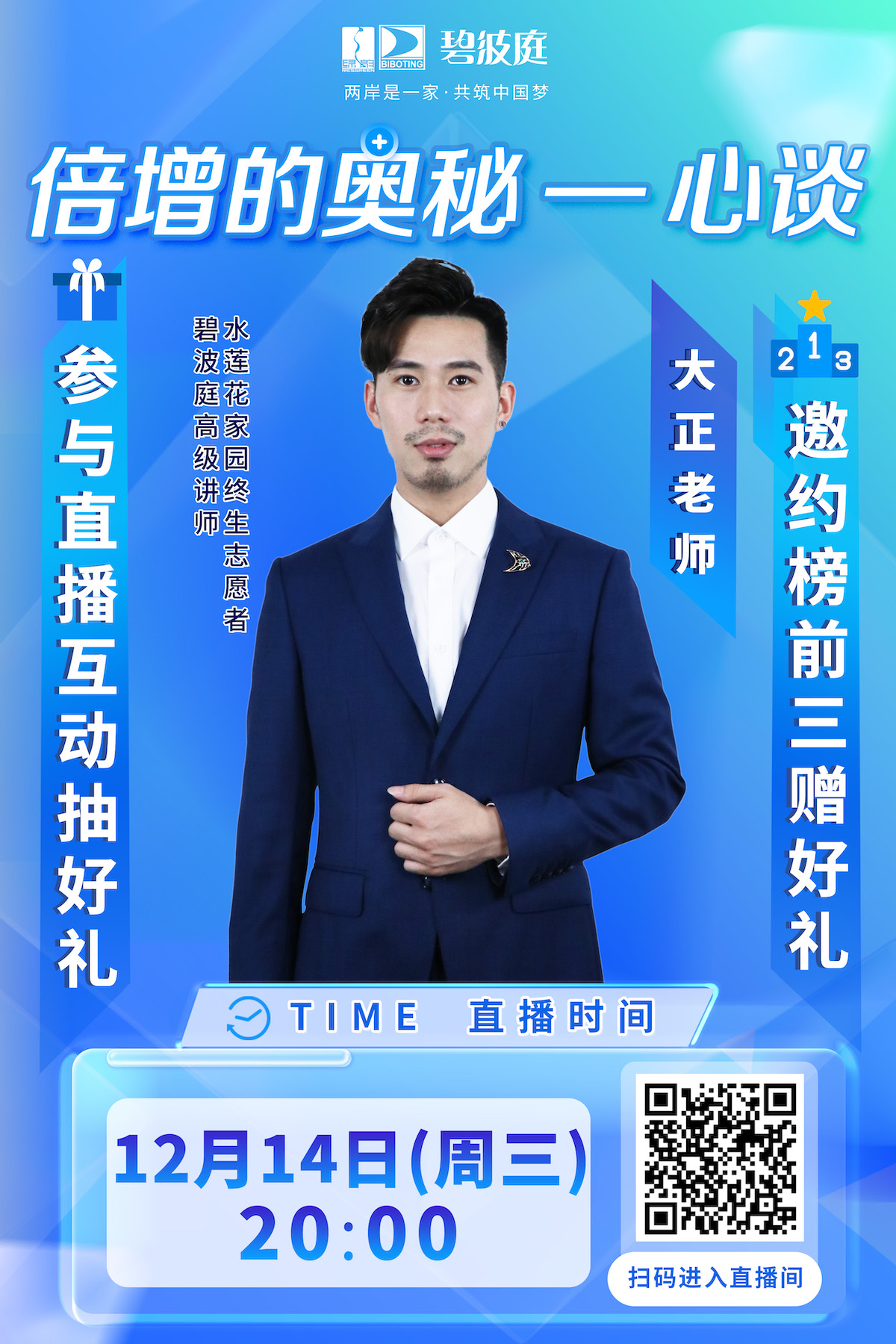 倍增的奥秘心谈大正12月14日